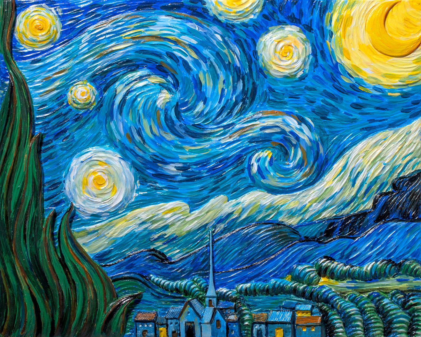 Relife 3D Painting Kit-The Starry Night