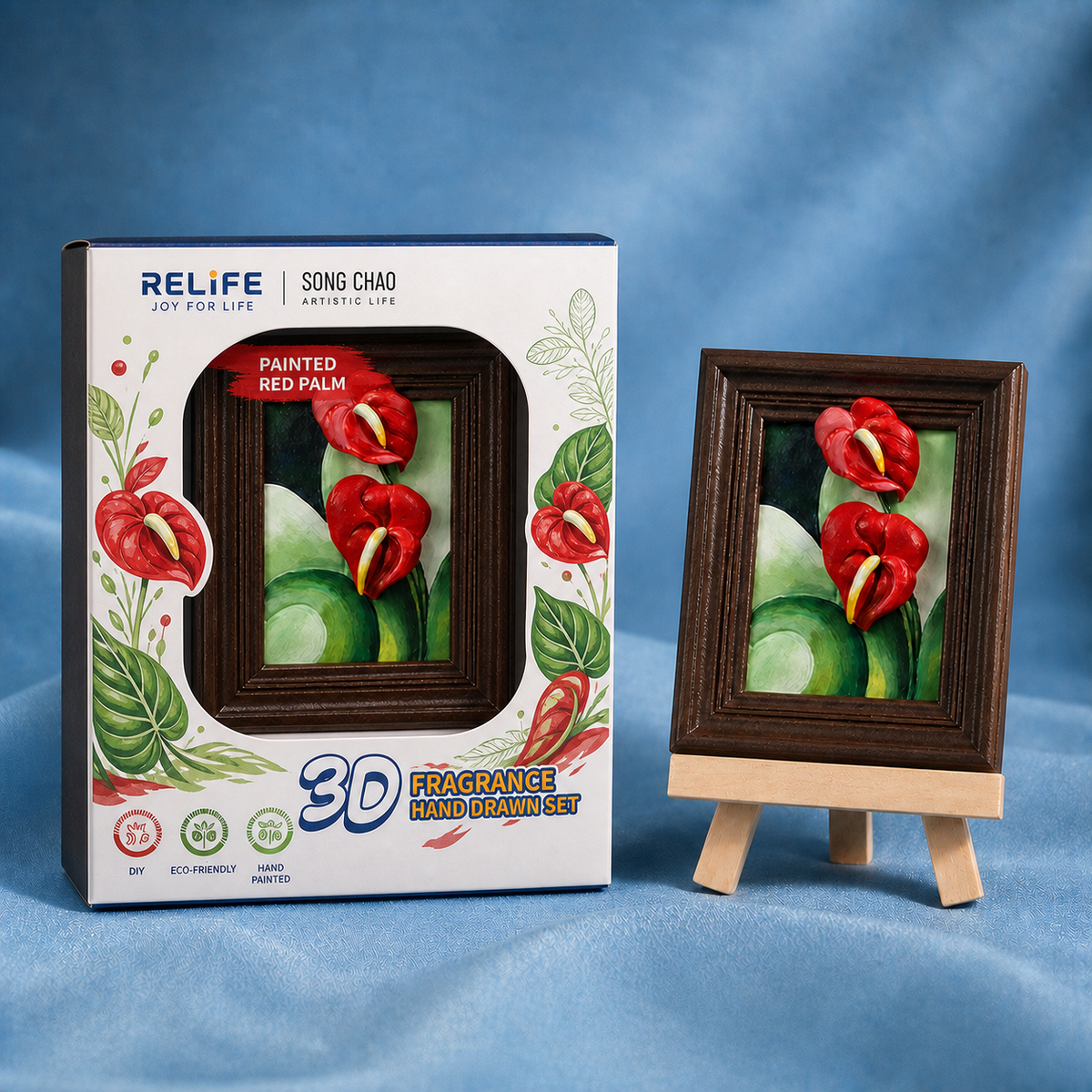 O'Keeffe Red Palm - Painted