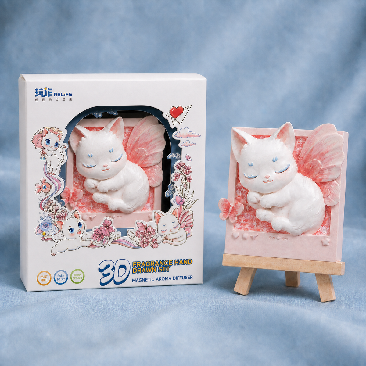 Cat - Rest - Painted