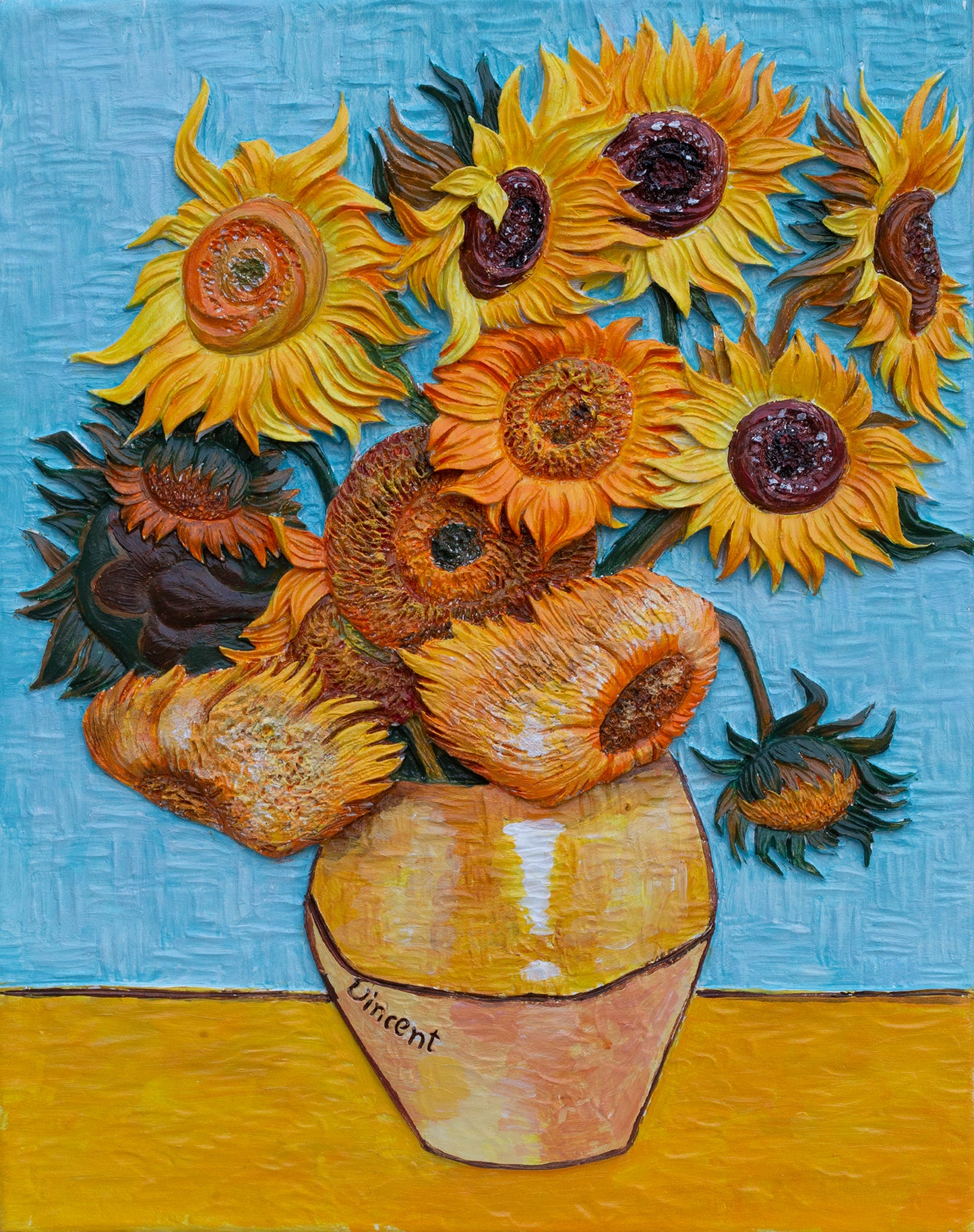 Relife 3D Painting Kit-Sunflower