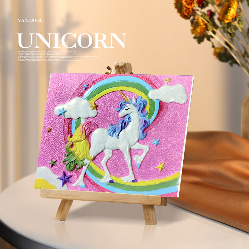 Relife Unicorn 3D painting kit finished fantasy artwork