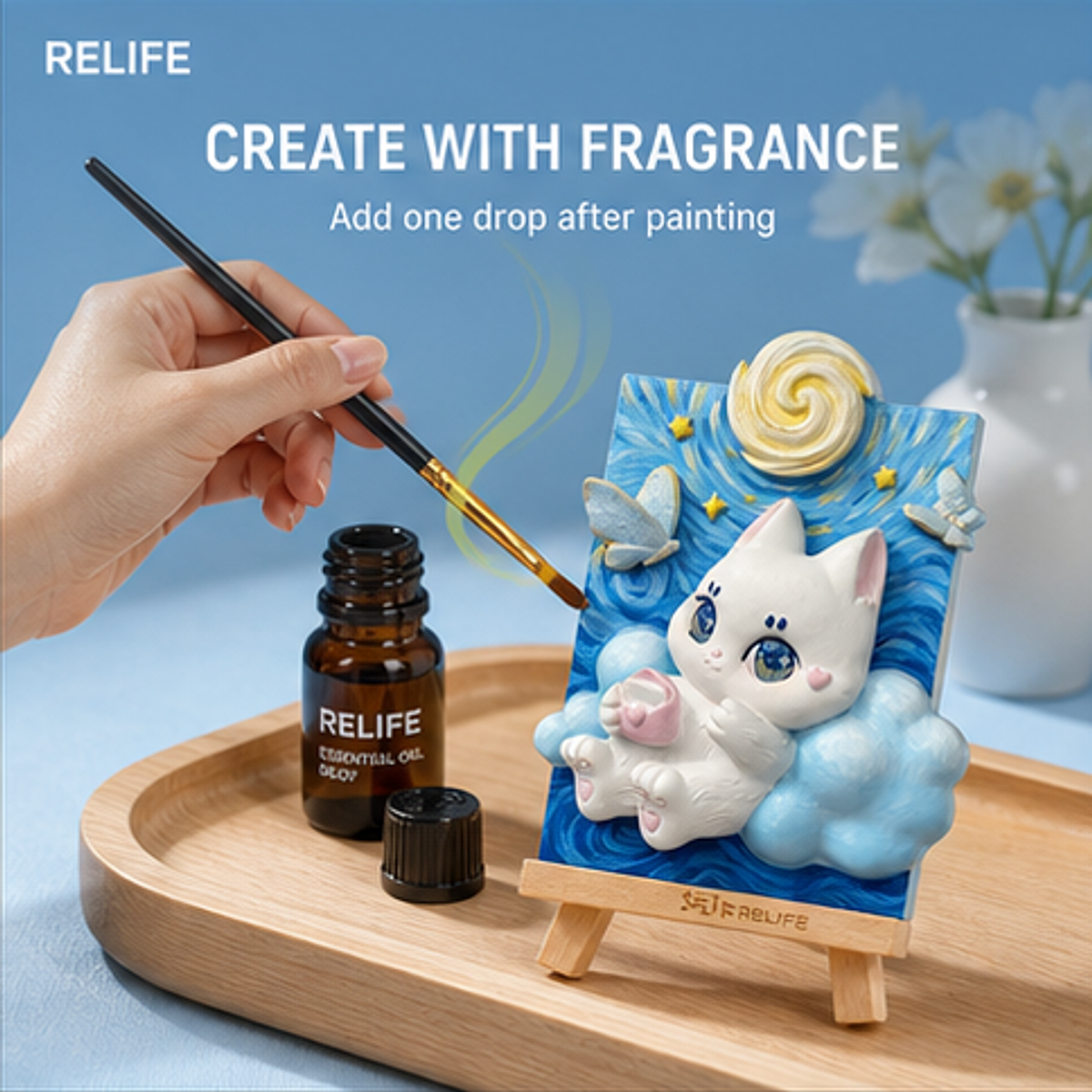 Cat Sleeping in Star Clouds - product image 3