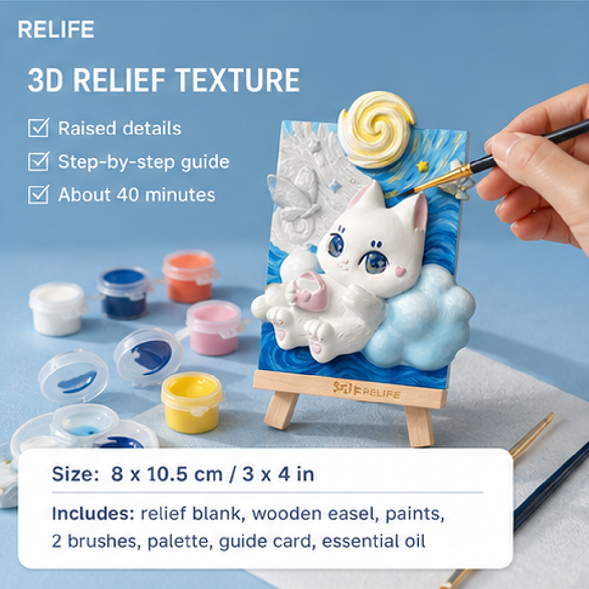 Cat Sleeping in Star Clouds - product image 4