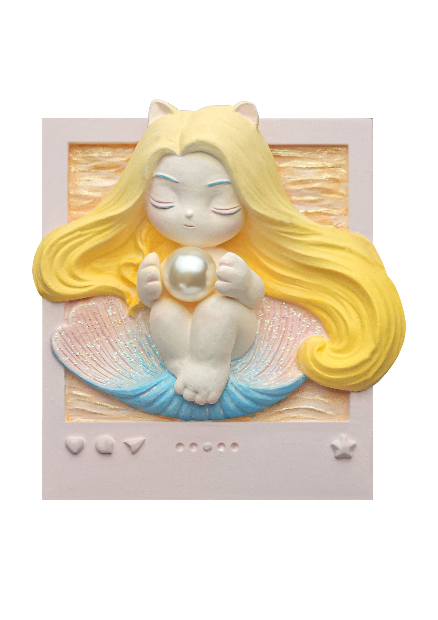 Birth of Venus Meow - Painted