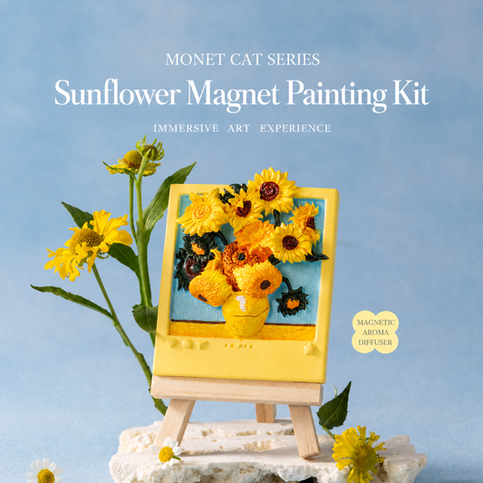 Magnet Painting Kit-Van Gogh's Sunflower - English product image 46