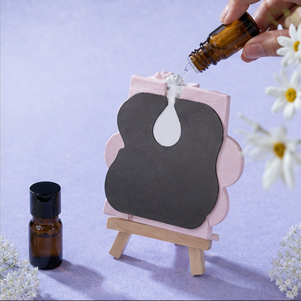 Magnet Painting Kit-A Date with Flowers raised texture detail