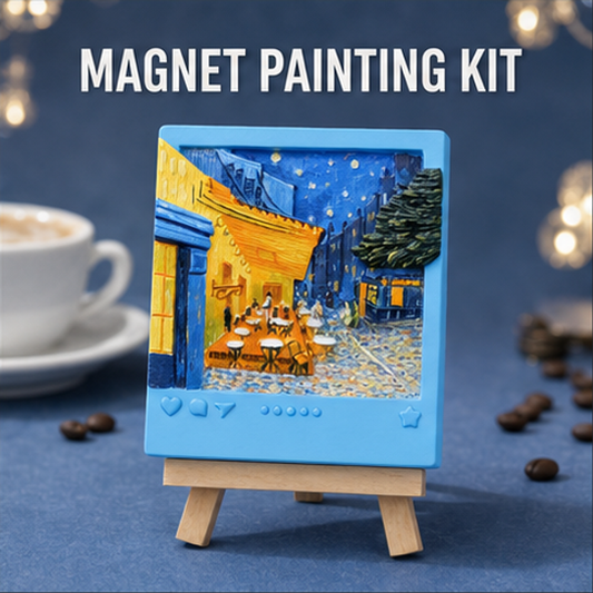 Magnet Painting Kit-Coffee Shop styled product photo
