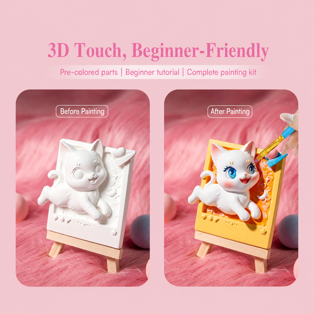 Magnet Painting Kit-Dreamcatcher Cat - English product image 22