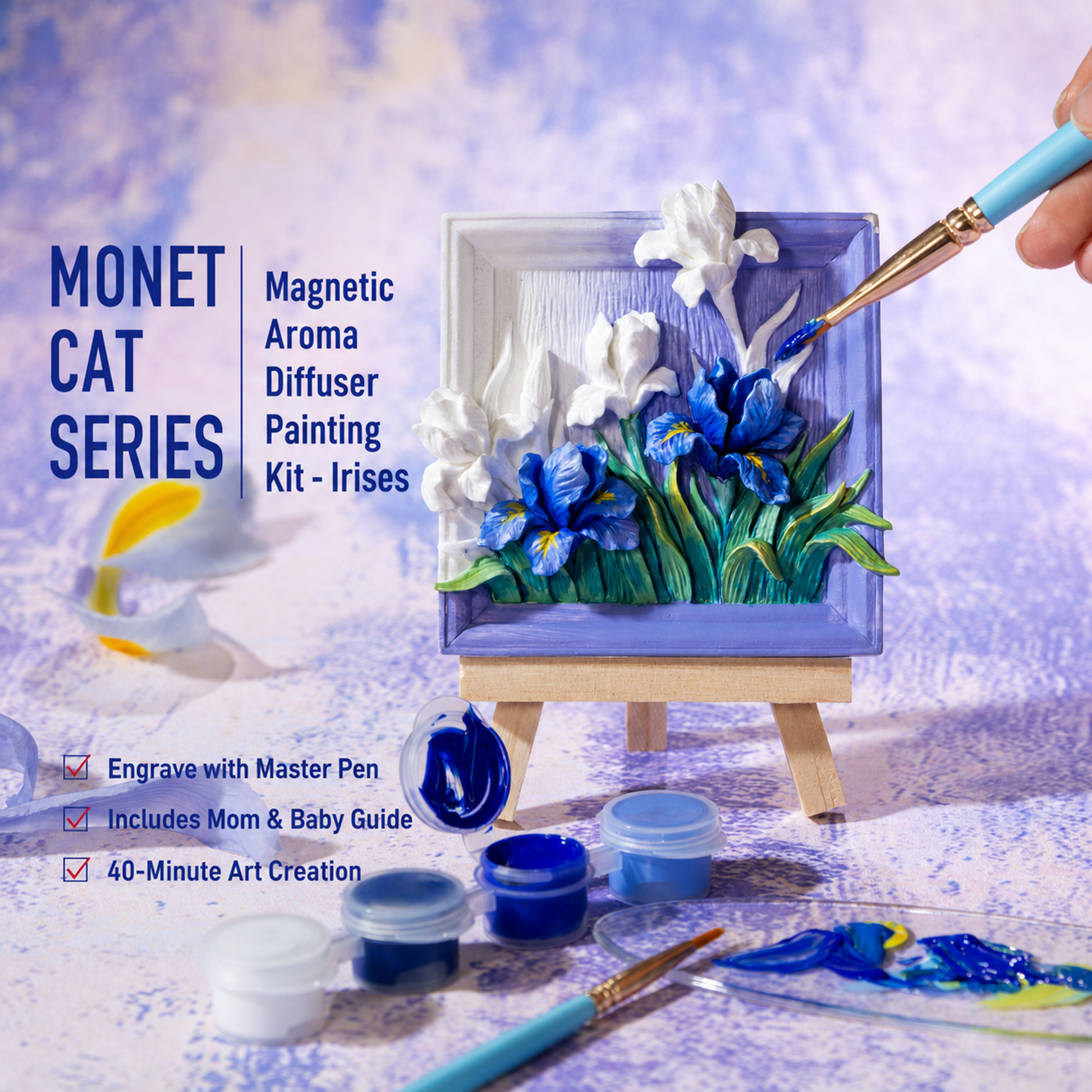 Magnet Painting Kit-Irises - English product image 27