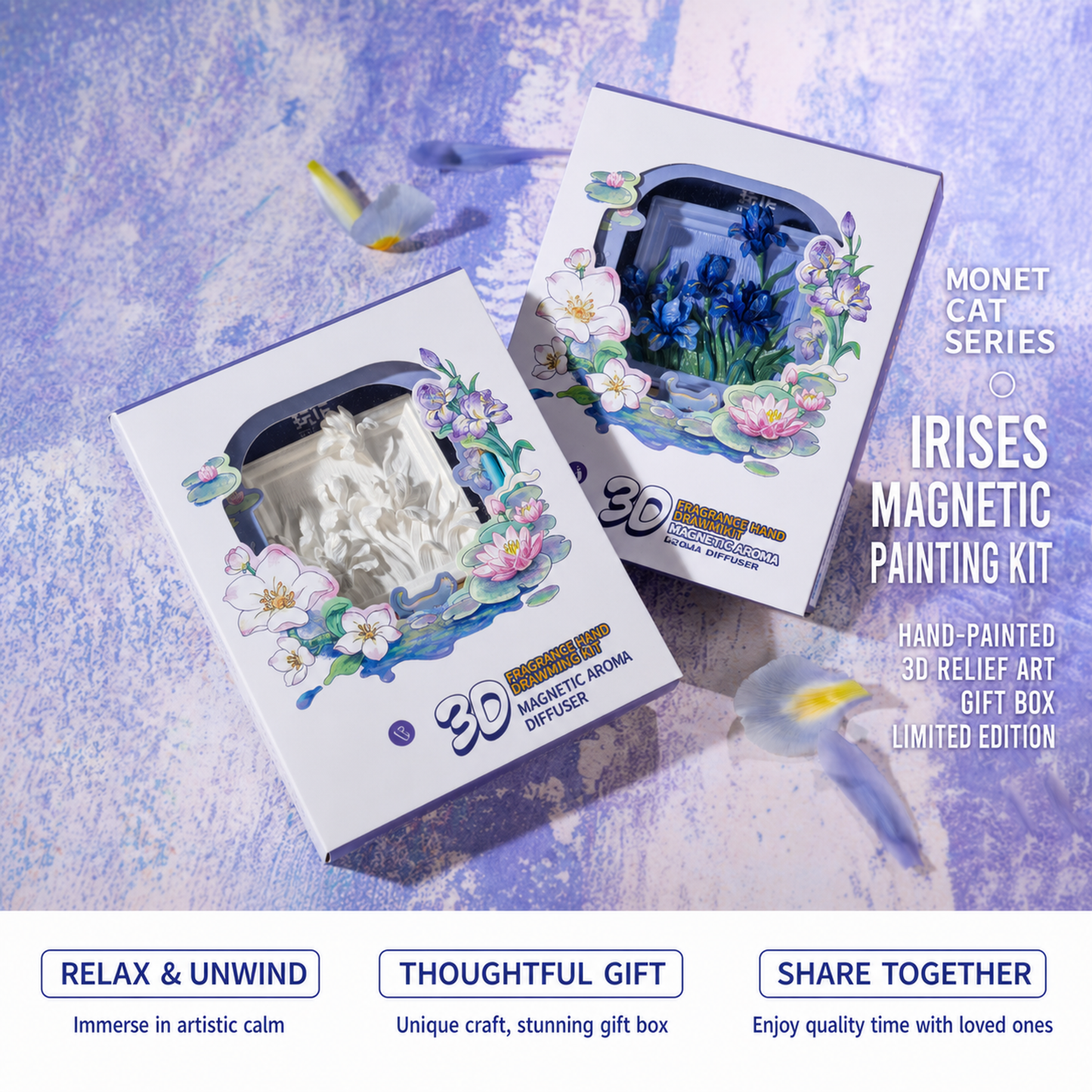 Magnet Painting Kit-Irises - English product image 30