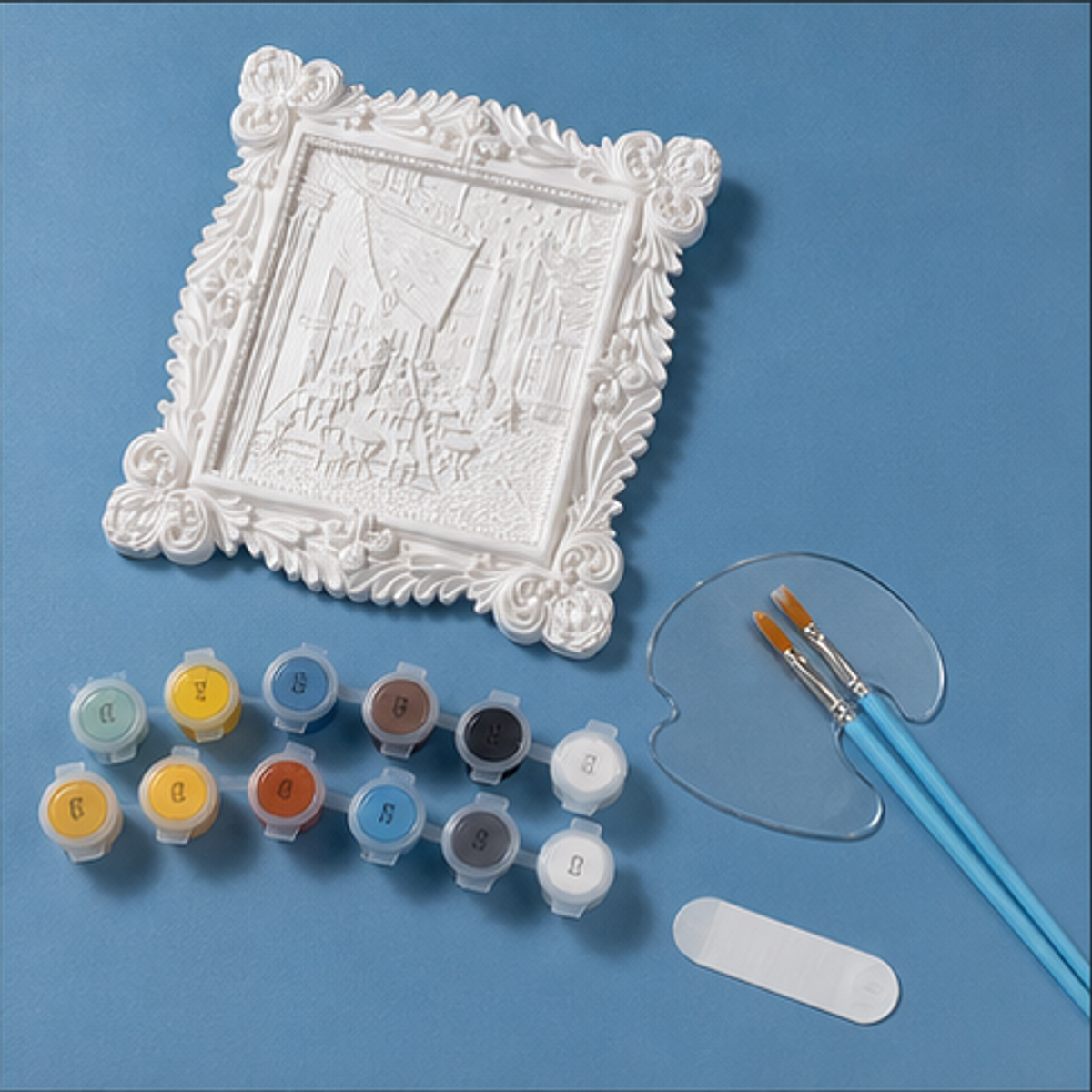 Masterpiece On the Wall - Coffee Shop DIY kit contents