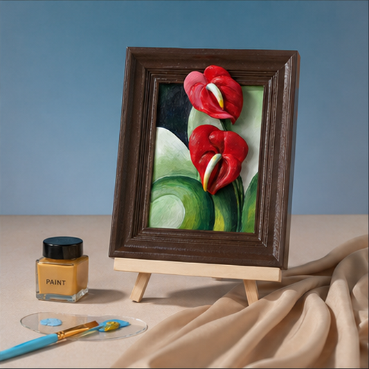 Mini Relief Painting Kit-Anthurium styled product photo