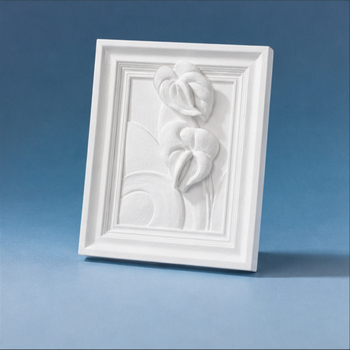 Mini Relief Painting Kit-Anthurium raised texture detail