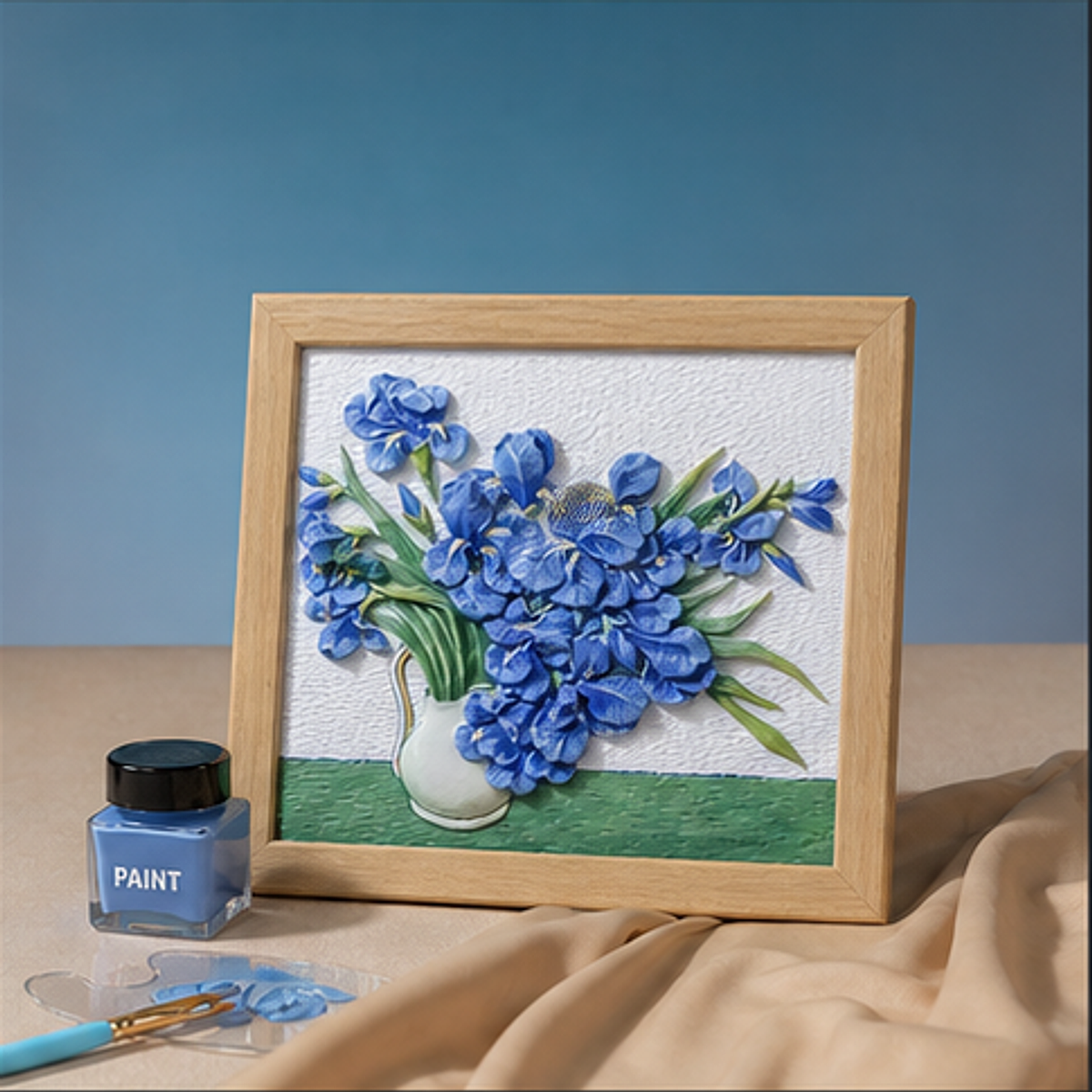 Relife 3D Painting Kit-Irises styled product photo