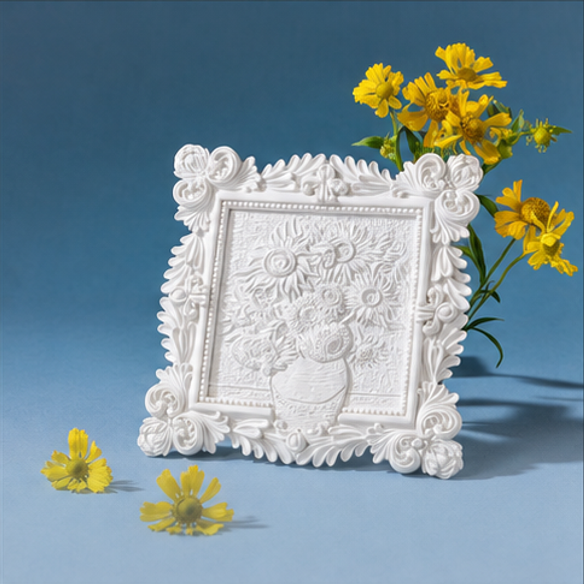 Relife 3D Painting Kit-Sunflower raised texture detail