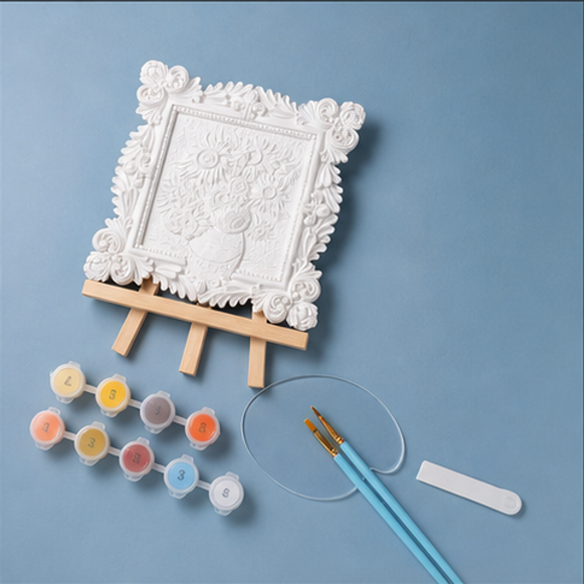 Relife 3D Painting Kit-Sunflower DIY kit contents