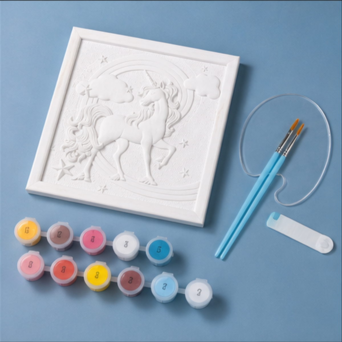 Relife DIY 3D Painting Kit-Unicorn DIY kit contents