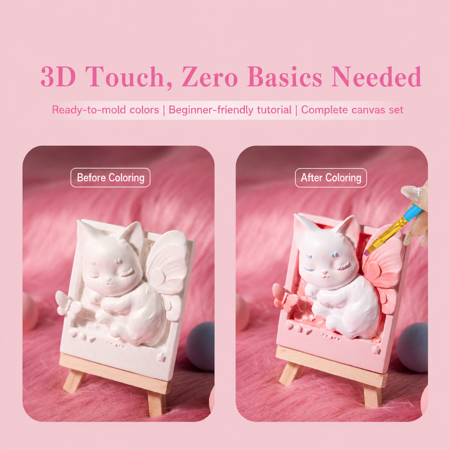 Magnet Painting Kit-Lazy Cat - English product image 17