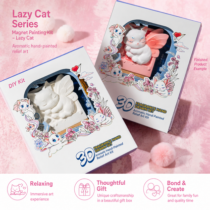 Magnet Painting Kit-Lazy Cat - English product image 20