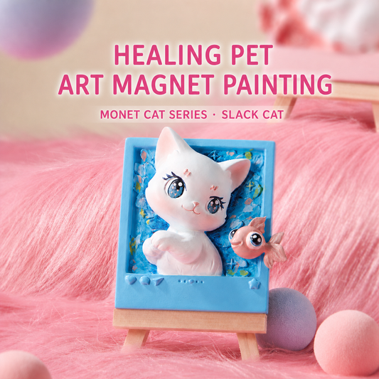 Magnet Painting Kit-Slack Cat - English product image 11