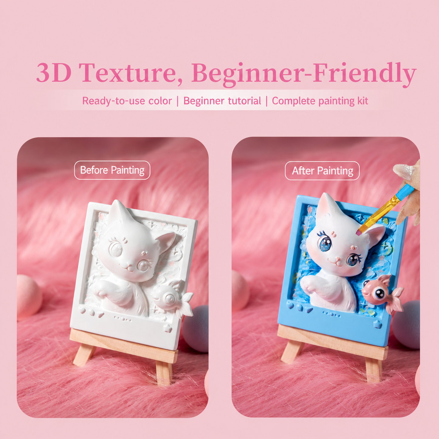 Magnet Painting Kit-Slack Cat - English product image 12