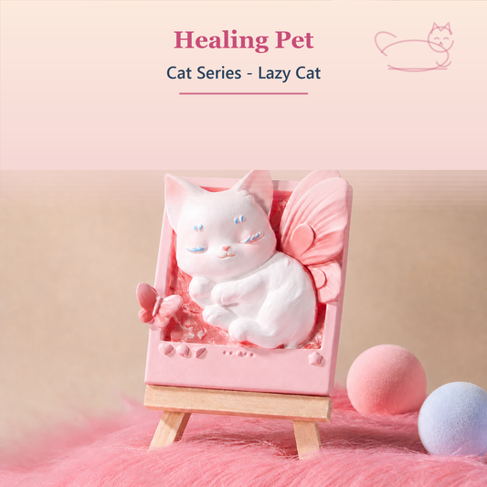 Relife Healing Pet Cat Series - Lazy Cat