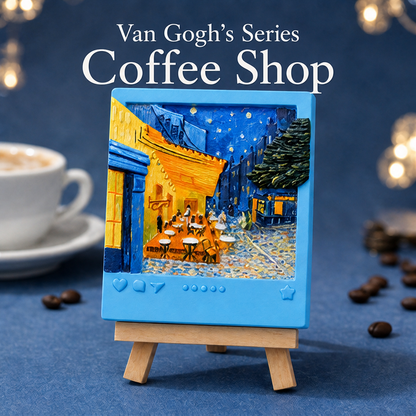 Van Gogh's Series - Coffee Shop