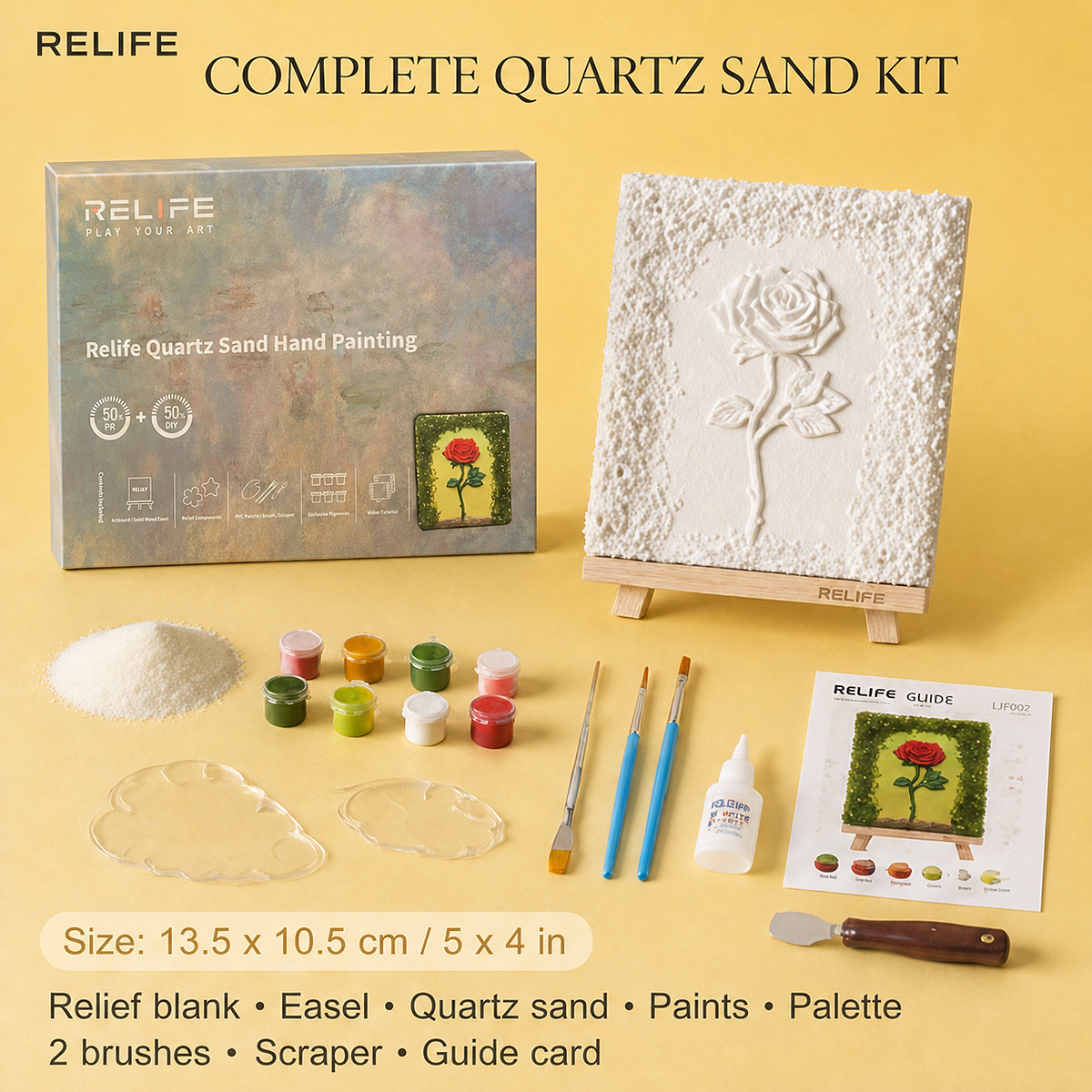 Quartz and Sand on Table - Rose Garden - product image 3
