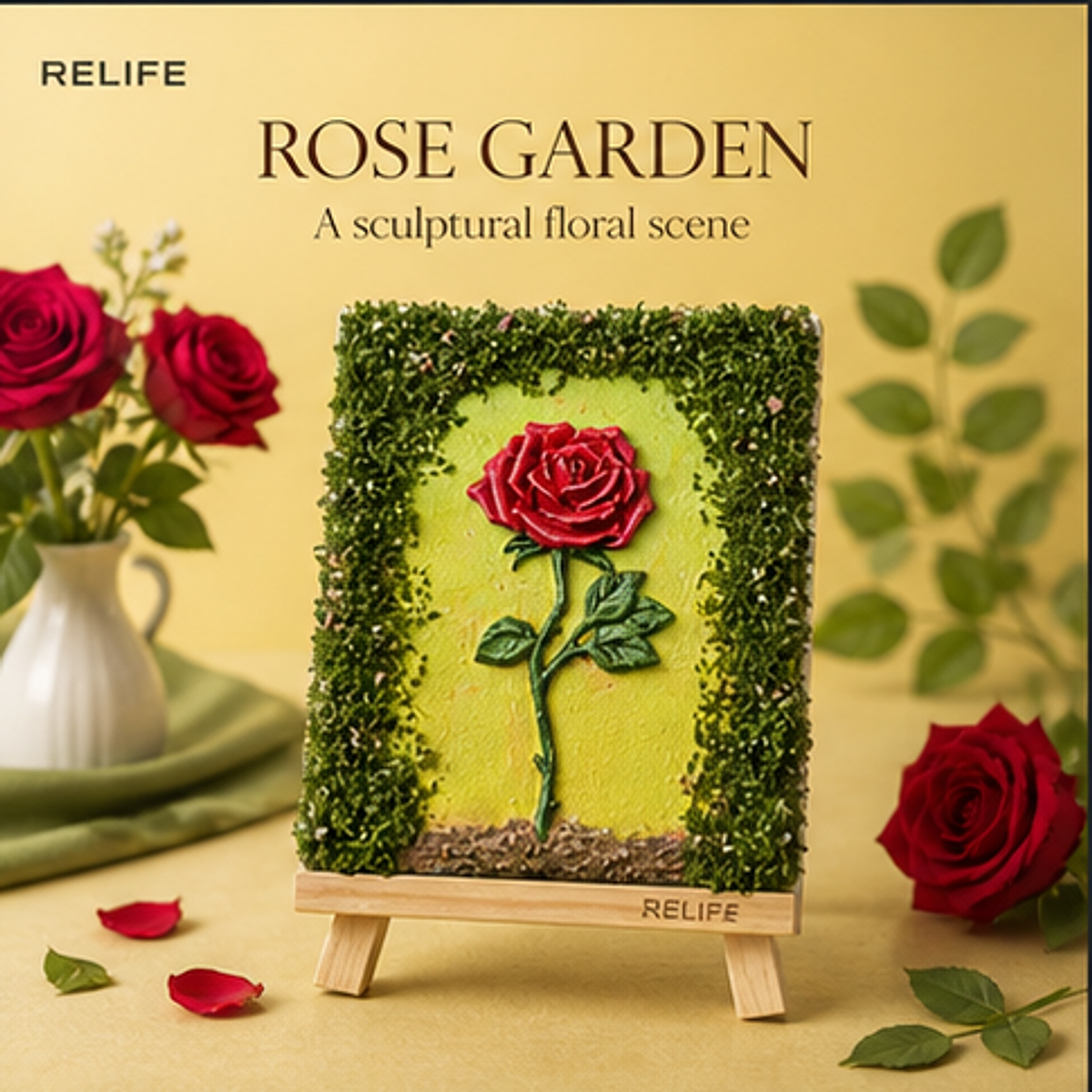 Quartz and Sand on Table - Rose Garden - product image 4