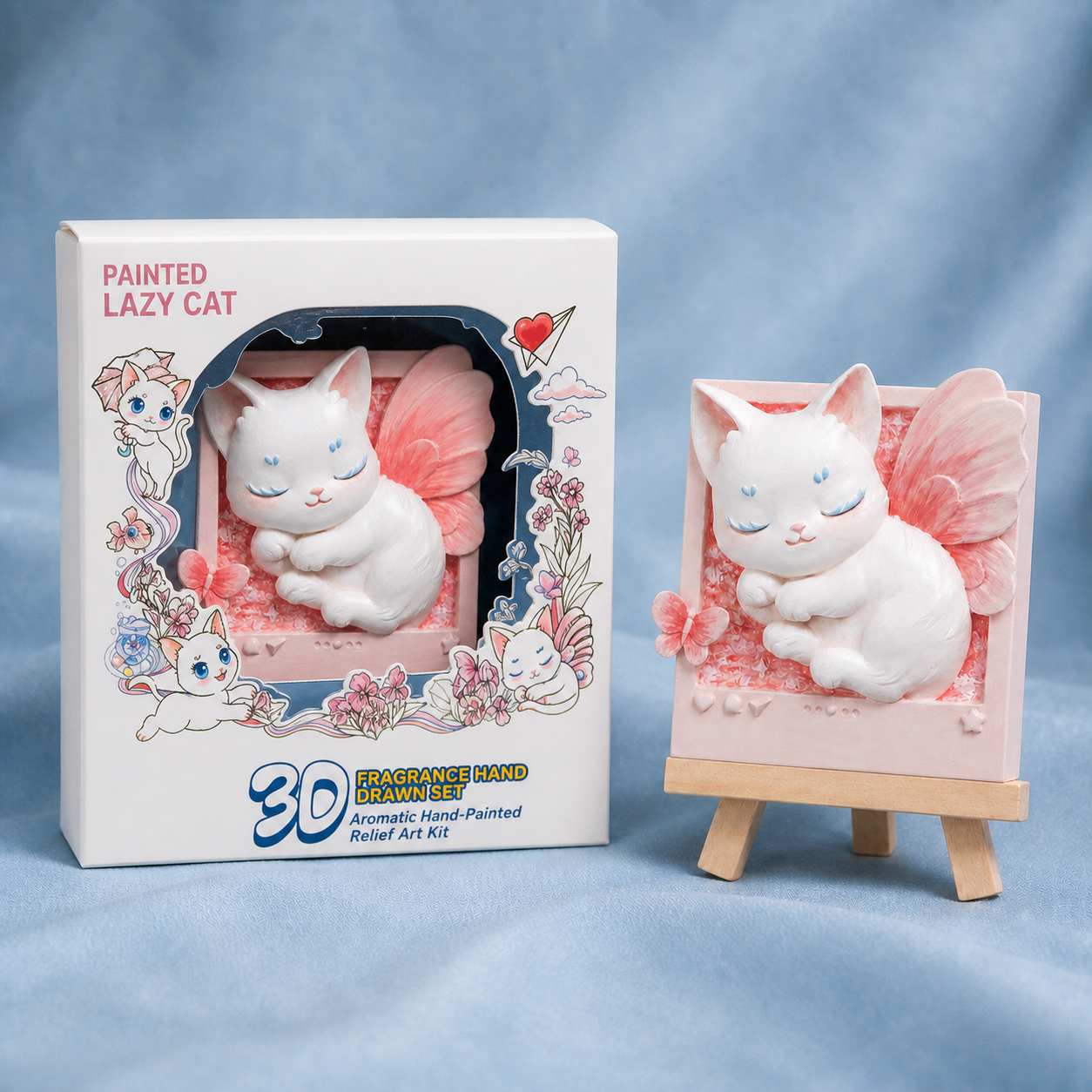 Cat - Rest - Painted