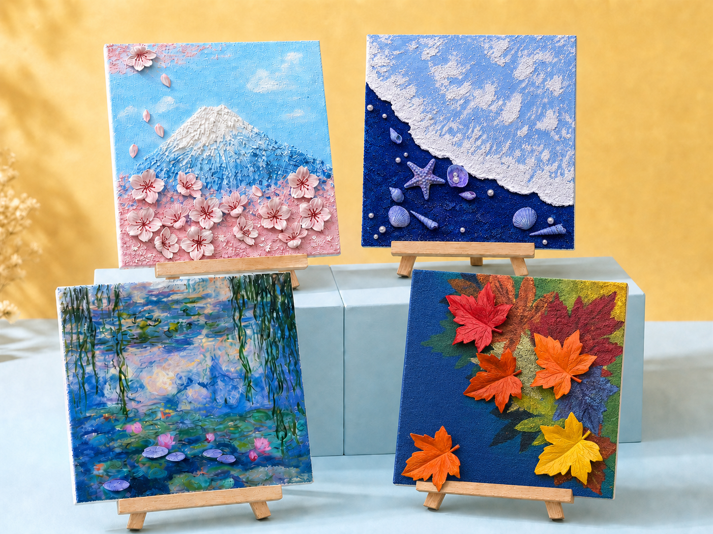Quartz Sand Hand Paintings